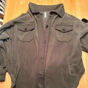Army green shacket